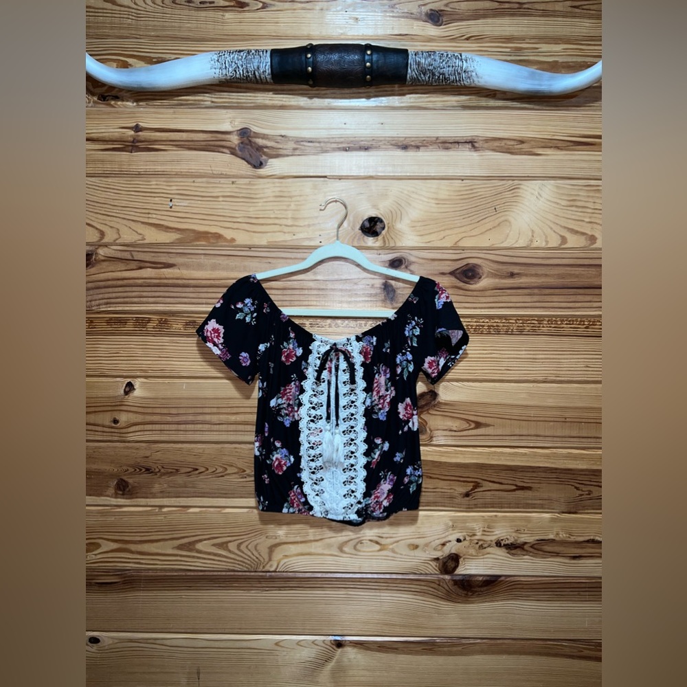 Wishful Park Crop Top Shirt M